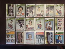 1976-77 OPC lot of 18 featuring Toronto, Montreal and N.Y. Islanders.