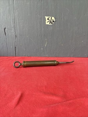 S-Antique Brass Grease Gun Lubricator for Car, Truck, Bike