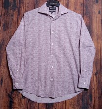 Bonobos Men's Long Sleeve Button Up Dress Shirt Size 16-34 Maroon Floral