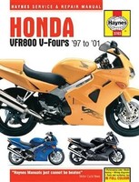 Honda VFR800 V-Fours (97 - 01) Haynes Repair Manual Haynes Publishing Buch 2015