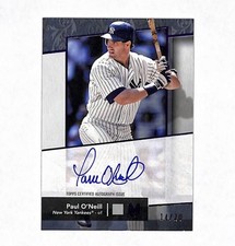2024 Topps Museum Collection Paul O’Neill 14/20 Auto Autograph Card Yankees 