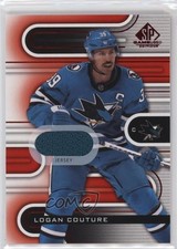 2022-23 Upper Deck SP Game Used Red Jersey Logan Couture #71 8tn