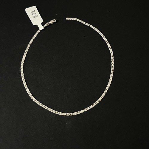 Tobillera De Plata 925, 925 Silver Anklet - 11 Inch