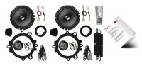 Pioneer TS-RENAULT-CLIO 16,5 Cm 2-Wege-Lautsprecher 350 Watt Rms: 80 Watt FüR Re