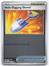 Pokémon TCG Hole-Digging Shovel 074/088 Reverse Holo Perfect Order NM