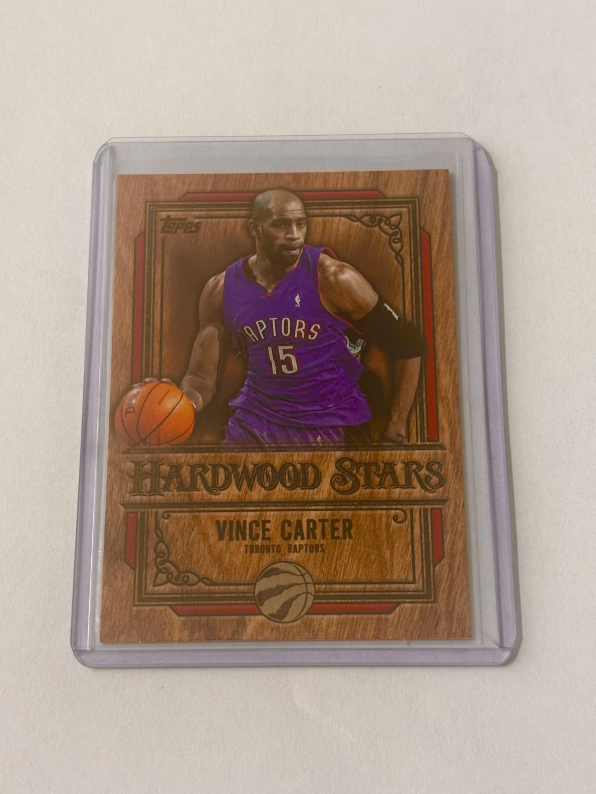 Vince Carter #HS-10 Basketball Cards 2025 Topps Hardwood Stars trading card — raw and PSA graded price guide