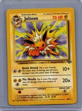 POKEMON JOLTEON 20/64 JUNGLE UNLIMITED MP
