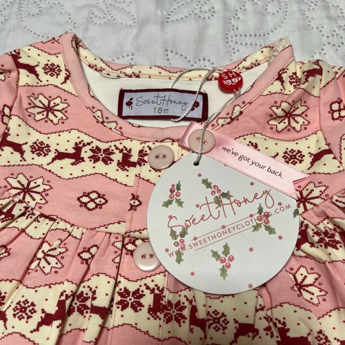 Set renne floreali SweetHoney fuori gioco 18 mesi nuovo con etichetta - Foto 4 di 5