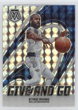 2023-24 Panini Mosaic Give and Go Mosaic Prizm Kyrie Irving #8 00jz