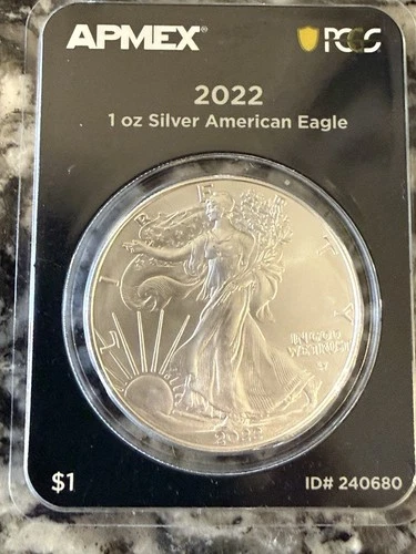 2022 American Silver Eagle PCGS FIRST STRIKE⭐️ Mint Direct Packaging!