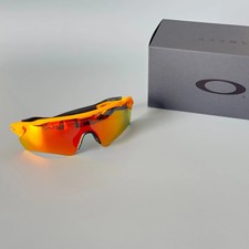 Orange Frame Oakley Radar EV Path OO9208 Sunglasses - Prizm Road Red Lens