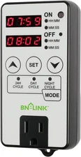 BN-LINK Timer Outlet Short Period Repeat Cycle Intermittent Digital Timer, Inter