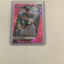 Panini Prizm 2025 Luke Keaschall Rookie Pink Ice Prizm #250 Minnesota Baseball