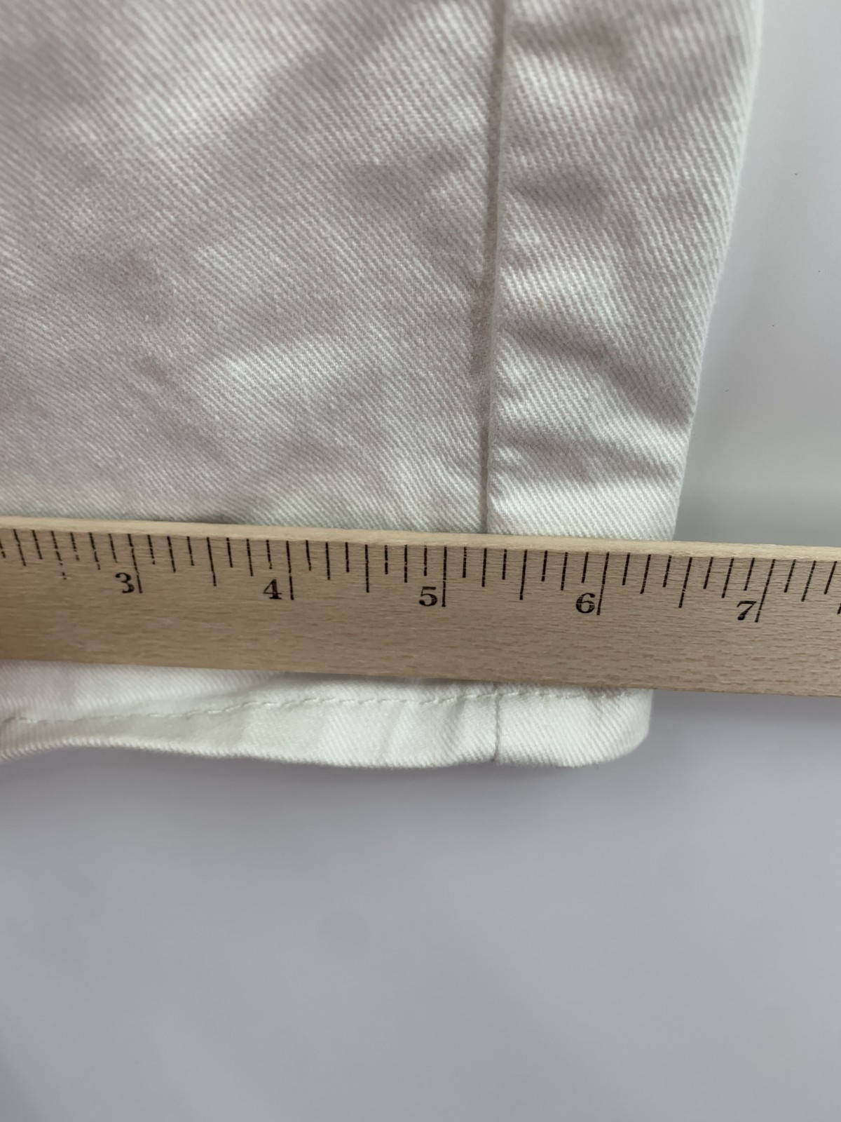 Levis 511 Jeans Mens 29x32 White Slim Fit Straight Leg American Denim Pants thumbnail 12