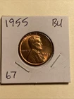 1955 Lincoln Cent BU Free Shipping