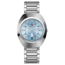 New Rado DiaStar Original Automatic ST Steel Blue Dial Men's Watch R12160223