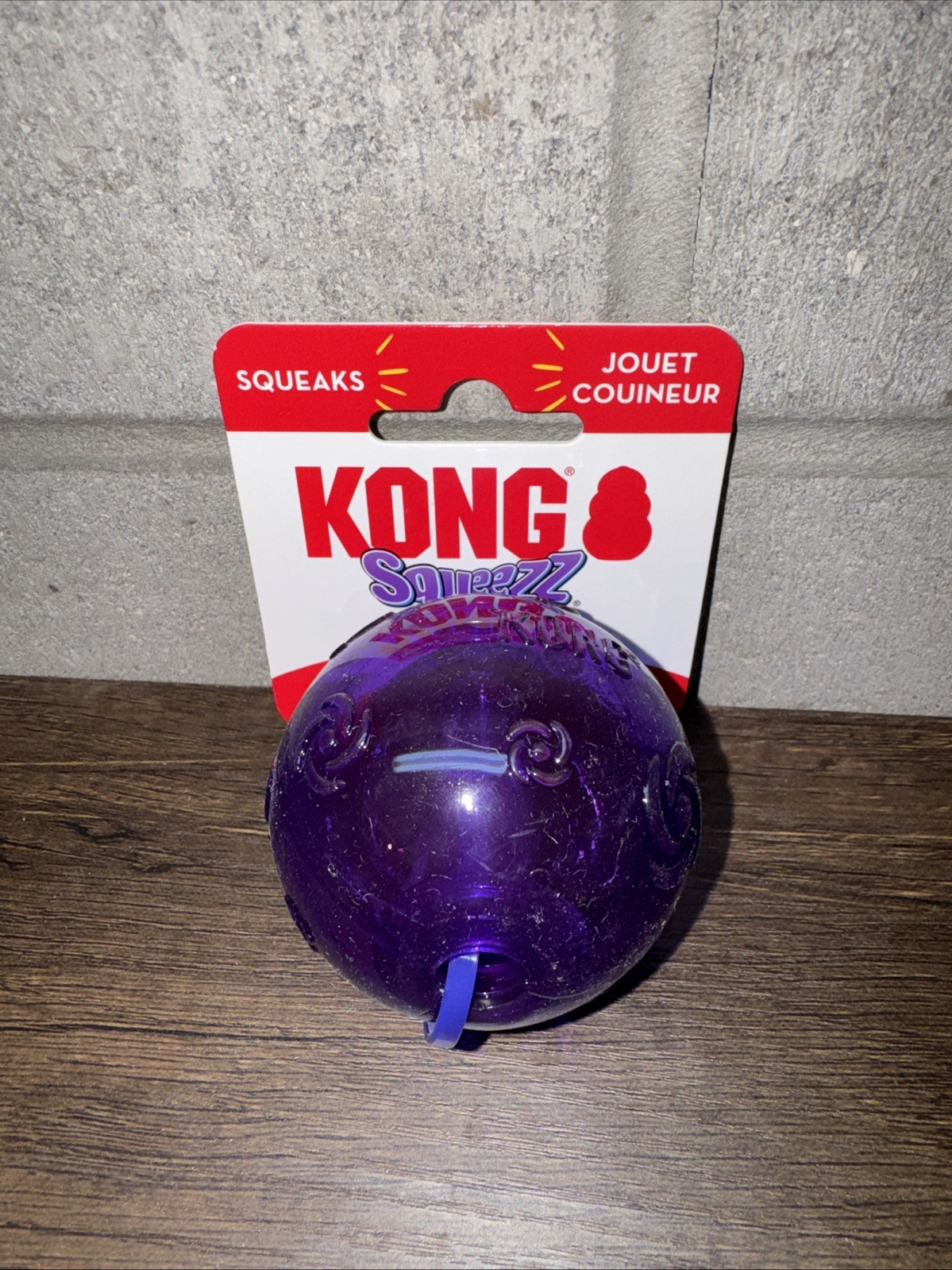 Kong Squeezz Ball Medium Assorted Colors Dog Toy