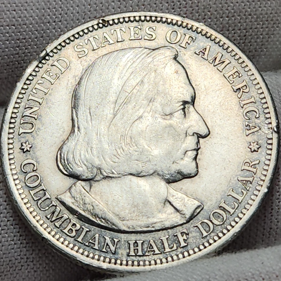 Commemorative Silver Half Dollar Starter Set, Great Gift! 1893, 1946, 1952 - CHW - Image 3 of 4