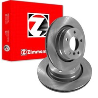 2X Zimmermann Coat Z Bremsscheiben 294Mm AußEnbelÜFtet Hinten Passend FÜR BMW 3