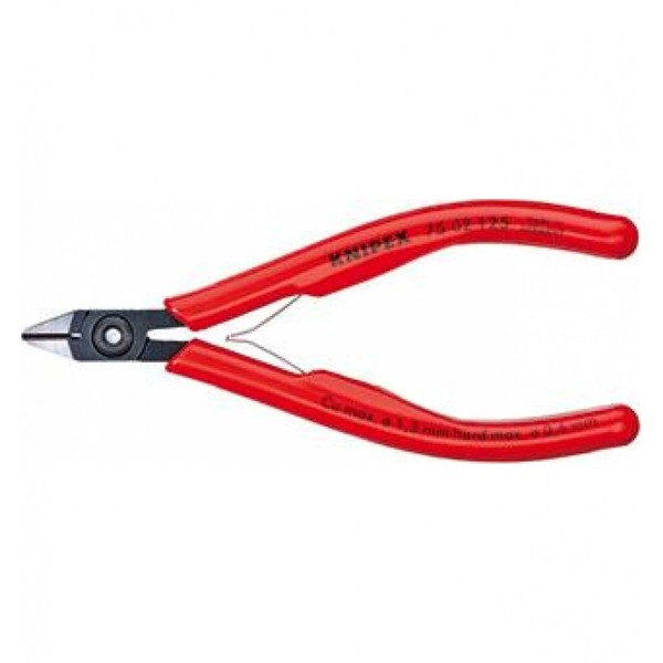 Knipex Elektronik-Seitenschneider BrüNiert 125 Mm, 75 02 125-01-image