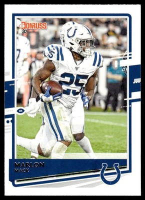 2020 Donruss #122 Marlon Mack - Indianapolis Colts