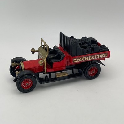 Vintage Matchbox Y-13 1918 Crossley Coal & Coke Truck Spielzeug Druckguss Kombi P&P #9