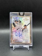 2017 Topps Gold Aaron Judge On Card Rookie Autograph  New York Yankees