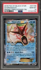 Pokemon Gyarados EX Triple Power Tin Black Star Promo XY106 PSA 10 Gem Mint on eBay