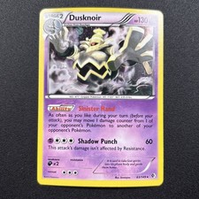 Dusknoir 63/149 Boundaries Crossed Holo Rare 2012 Pokémon Card Near Mint NM