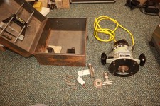 Used Stanley Industrial Router Model 01 Router w/ 91258 Motor in Case 6 amp