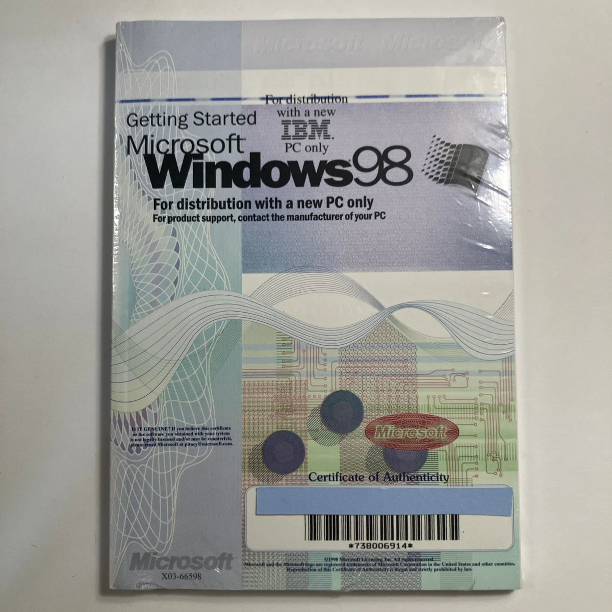 Microsoft Windows 98 Operating System Software for sale | eBay