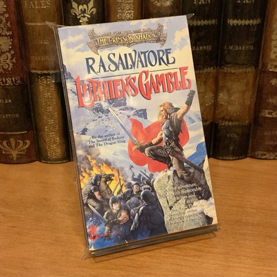 Luthien's Gamble by R. A. Salvatore, Crimson Shadow 2 - FREE SHIP at $50