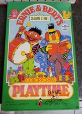 Vintage Colorforms Bert Ernie Playtime Kit Sesame Street 1974 Never Used