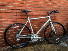 Ridgeback Hybrid / Flat Bar Gravel Bike 58cm Large Hydraulic Brakes Serviced!