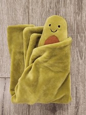 Jellycat Amuseable Avocado Soothing Soft Blanket Baby Lovey Plush Toy