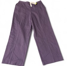 Alfred Dunner Women  s Plum Pants Size 14 P Stretch Proportioned Short NWT