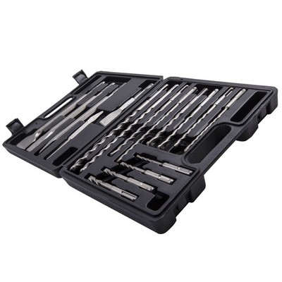 Rotary Hammer Drill Bits Set & Chisels for SDS Plus drills Masonry Hole Tool