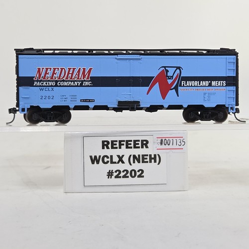 Refrigerador Needham Accurail escala HO personalizado detallado/resistente a la intemperie WCLX #2202 | Zustand: Used