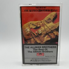 The Allman Brothers: The Best Of The Allman Brothers Cassette Tape 1981 VG