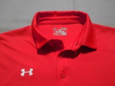 Under Armour Heat Gear Loose Golf Polo Shirt Men's XL - Very Nice 