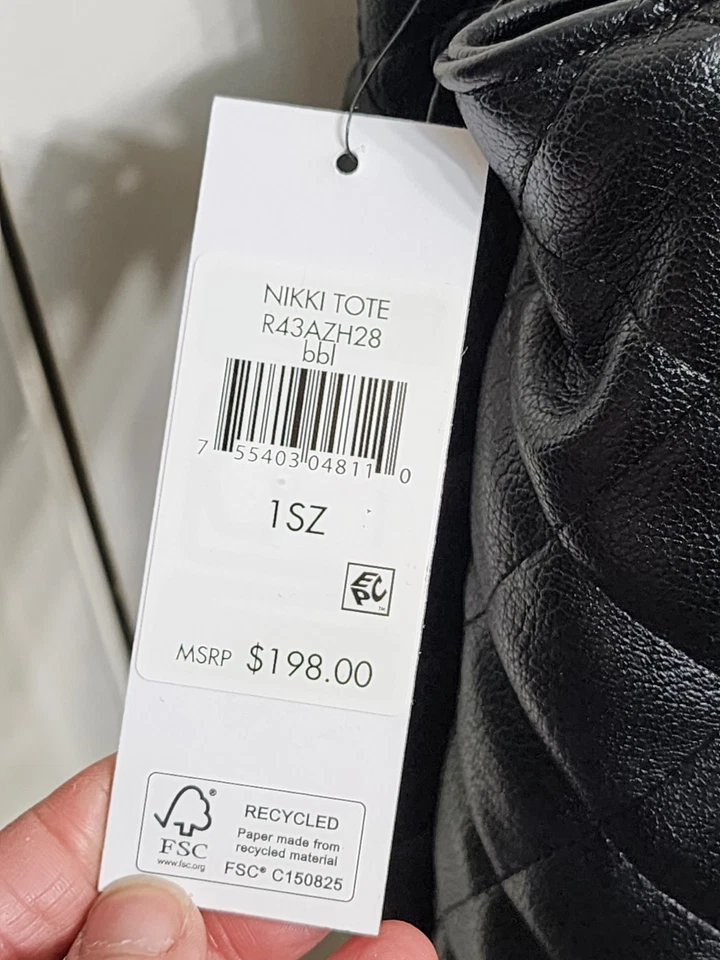 DKNY Black Nikki Tote Bag - Image 3 of 4