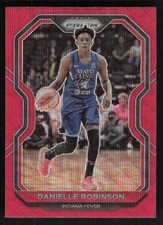 2021 Panini Prizm WNBA #63 Danielle Robinson Prizms Ruby Wave