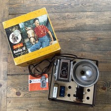 Vintage Kodak Duaflex IV Box Camera - UNTESTED With Original Box  Flash Camera