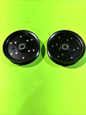 New QTY 2: Flat Idler Pulleys Fits Toro Replaces 1-613098