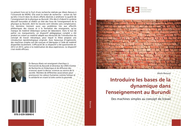 Alexis Banuza | Introduire Les Bases De La Dynamique Dans L'enseignement Au...-image