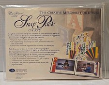 Creative Memories SNAP PACK - ABC - Sentiments Scrapbook Album Kit 2000
