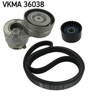 SKF Keilrippenriemensatz U.A. FüR Nissan, Opel, Renault, Volvo