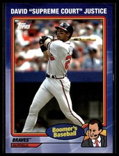 2024 Topps X Berman Boomer's Baseball Nickname Variation 29 David Justice