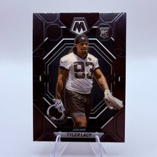 Tyler Lacy 2023 Panini Mosaic #370 Rookie Jacksonville Jaguars Card NFL Football. rookie card picture