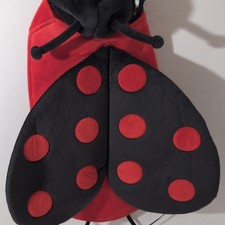 Ladybug Disfraz Perro Talla Mediana Ajustable, Halloween